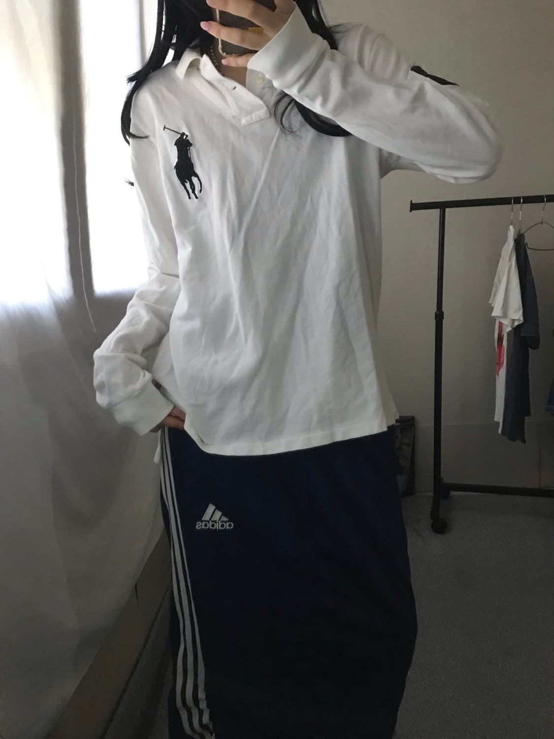 폴로 흰검 빅포니 티셔츠 상품이미지8