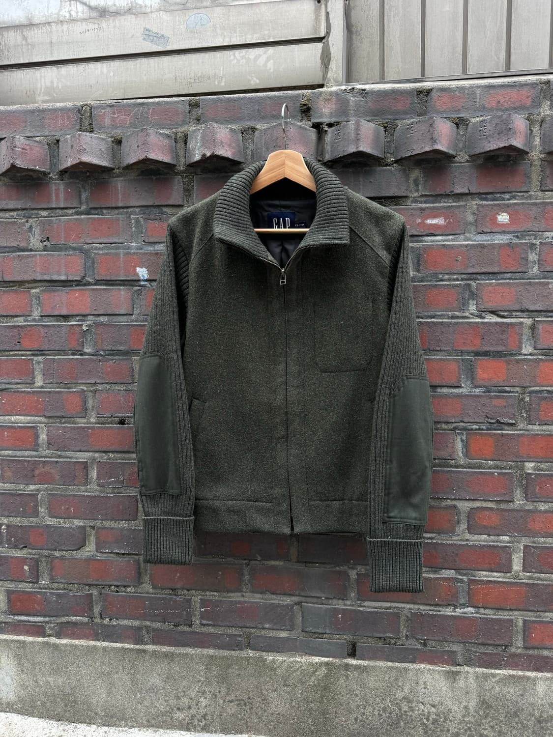 90s 올드 갭 울 하이넥 자켓  상품이미지2