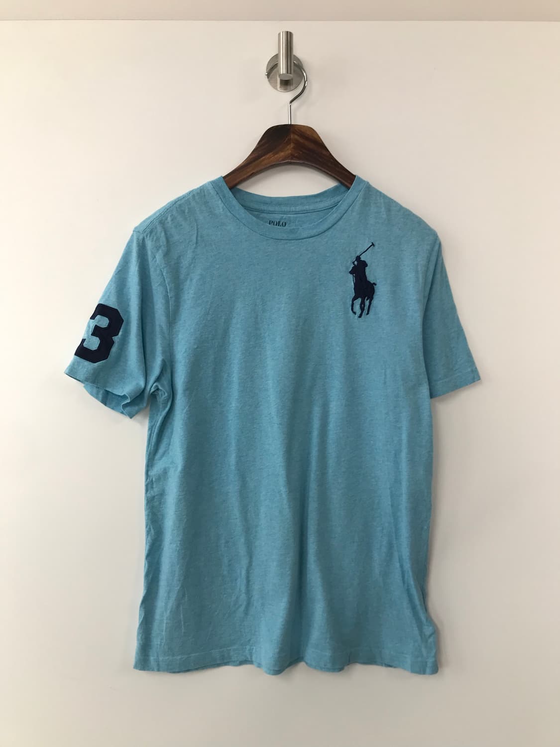 폴로 랄프로렌 빅포니 스카이블루 반팔 티셔츠 상품이미지2