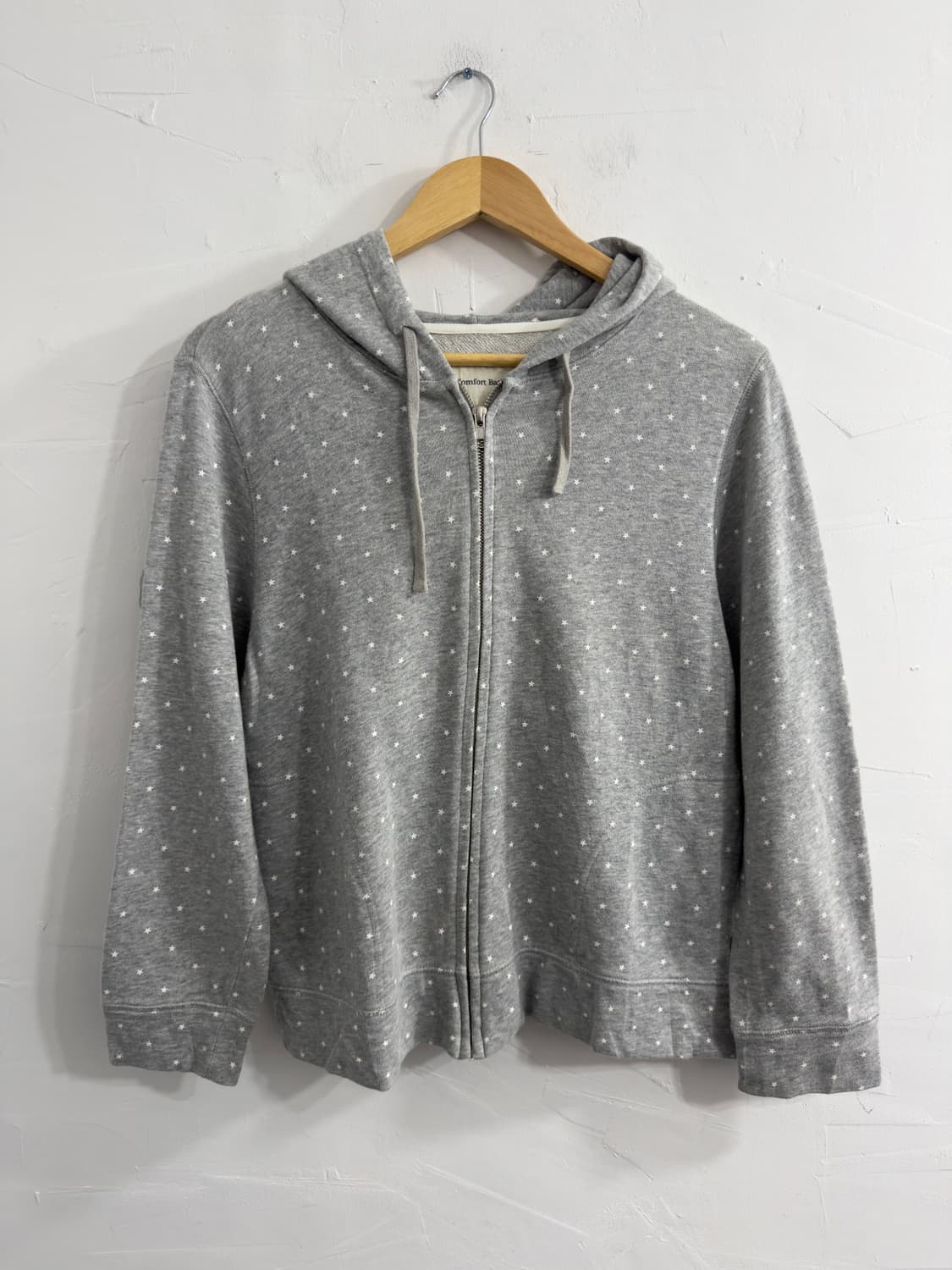 comfort basic star hood zipup 상품이미지1