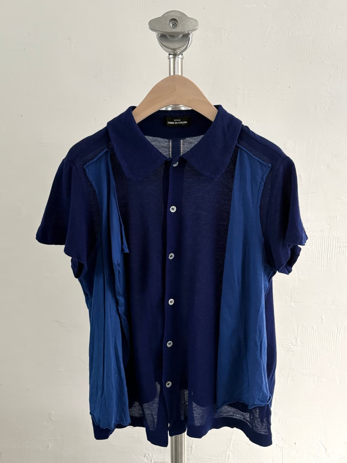 Comme des Garcons 꼼데가르송 트리콧 05s 카라 블라우스 상품이미지1