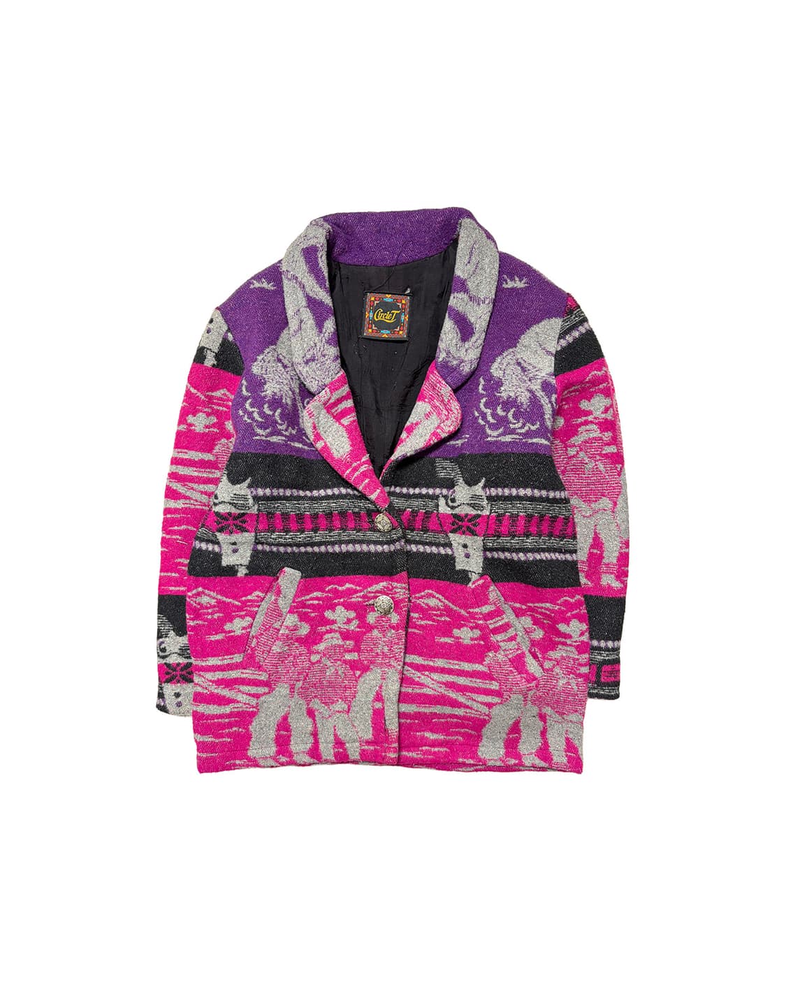 빈티지 에스닉 패턴 자켓 상품이미지1