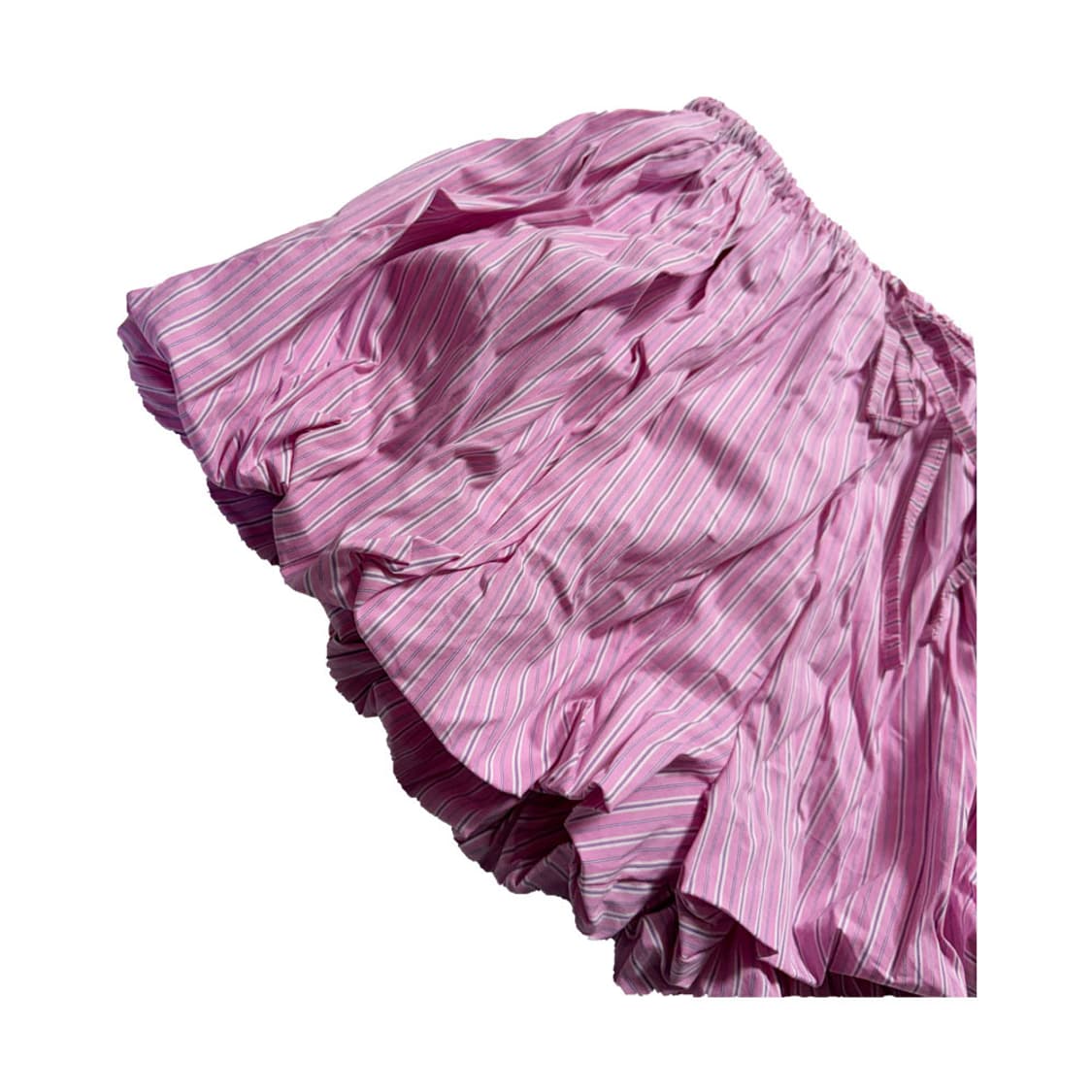 새상품 여자 스트라이프 펌킨 반바지 (핑크) 상품이미지2