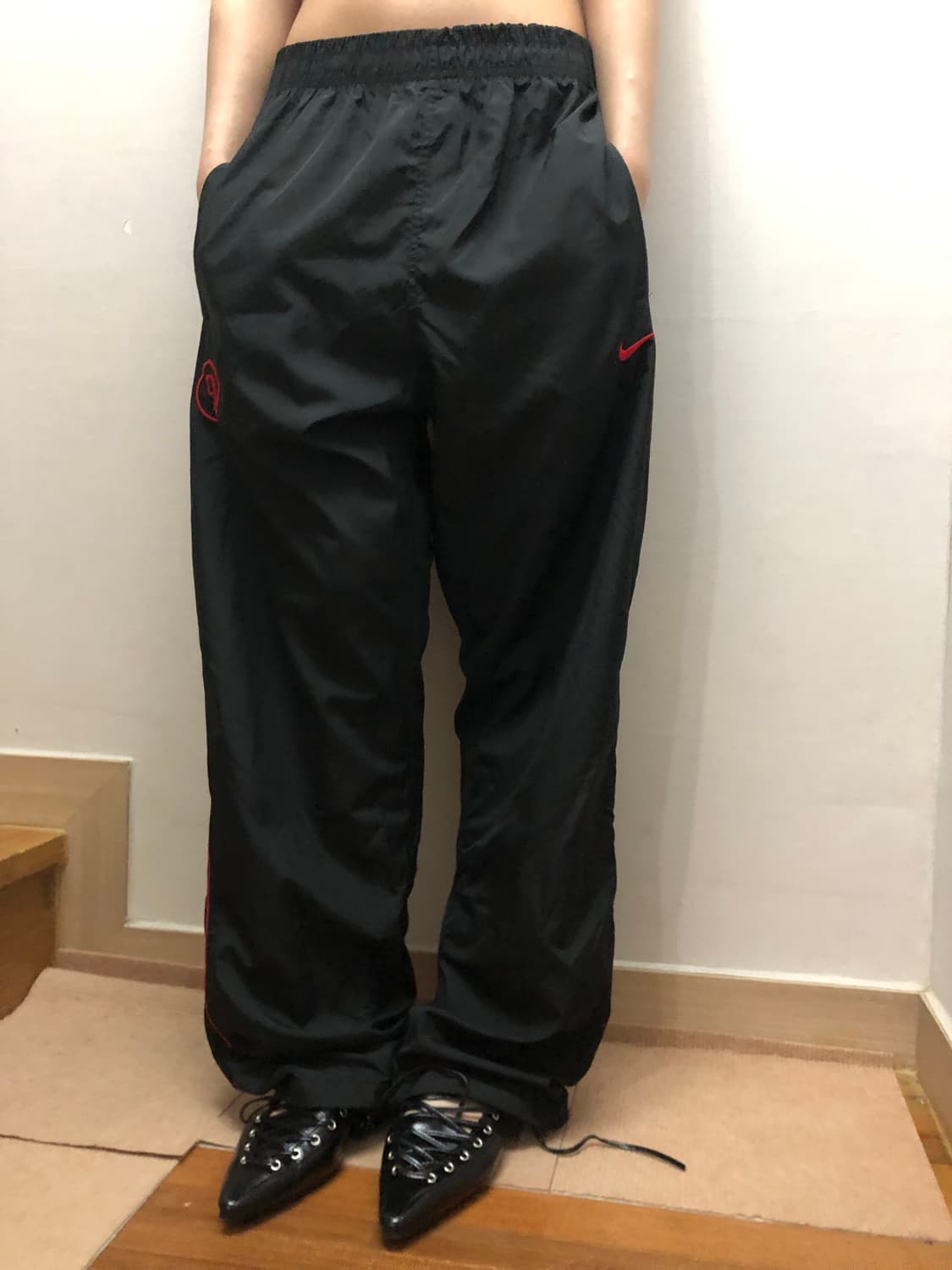 빈티지 나이키 블랙 트레이닝 팬츠 상품이미지4