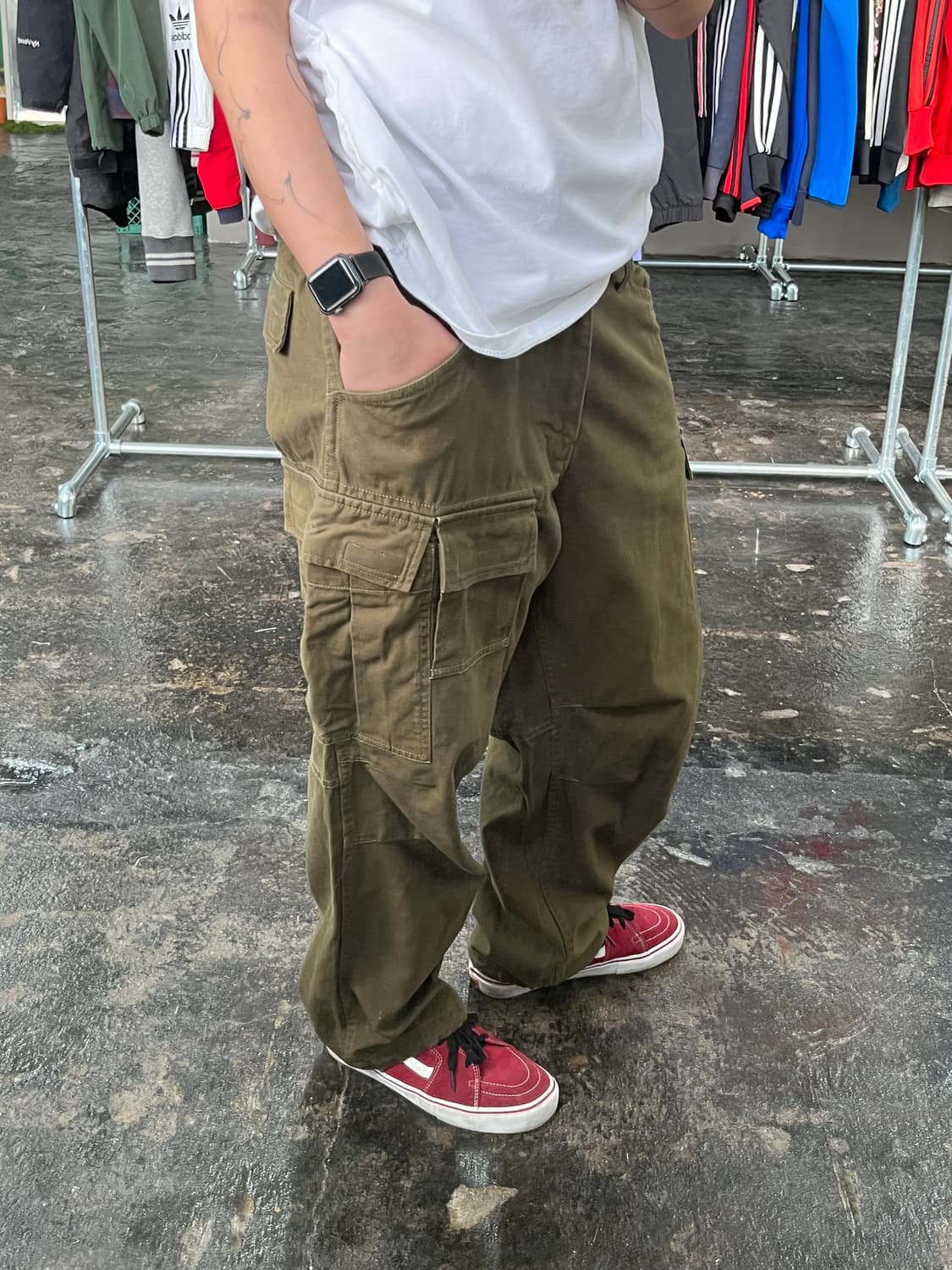 에스피오나지 카고 파라슈트 팬츠 상품이미지5