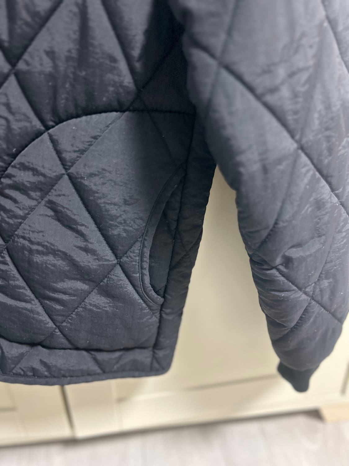 양털안감 누빔패딩 남성 S 상품이미지5