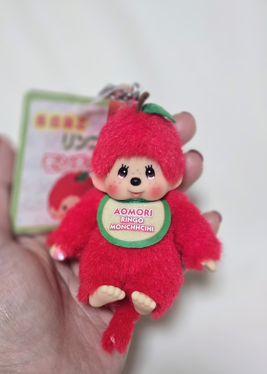 몬치치 지역한정 아오모리 사과 키링 상품이미지4