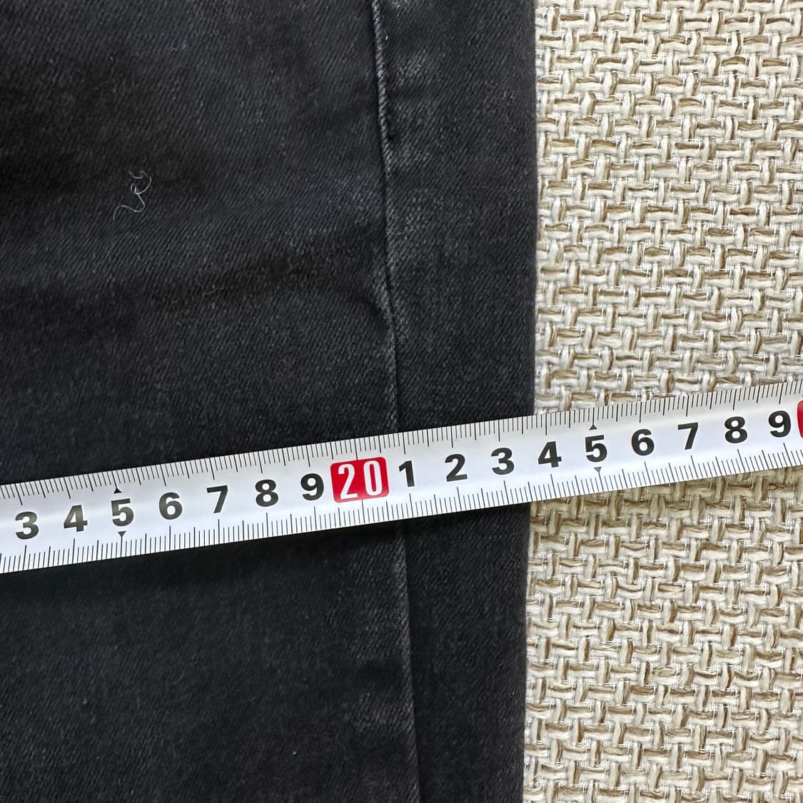 70 게스 블랙 진 부츠컷 팬츠 0401D 상품이미지7