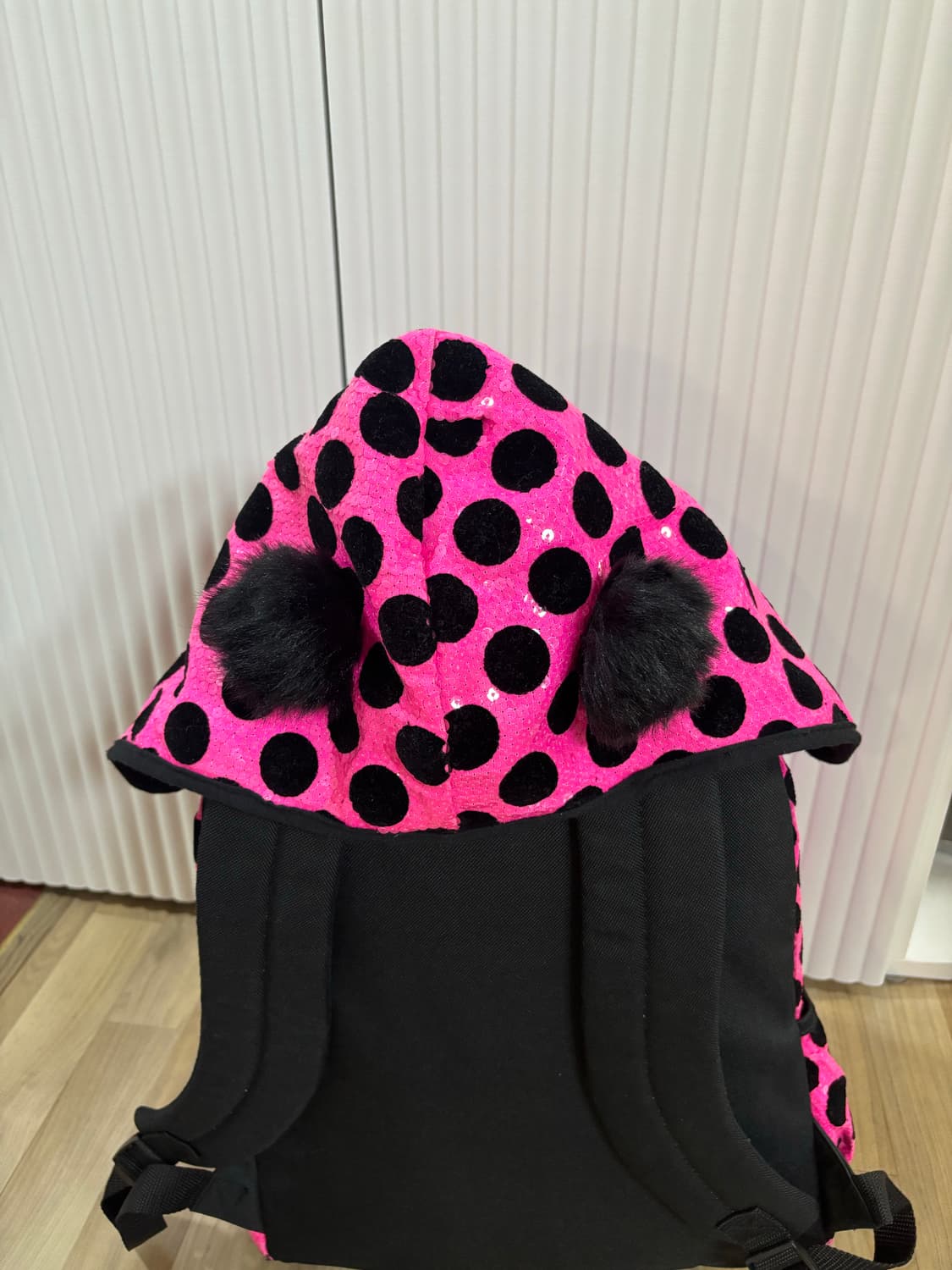 justice 핑크 스팽클 도트 백팩 상품이미지2