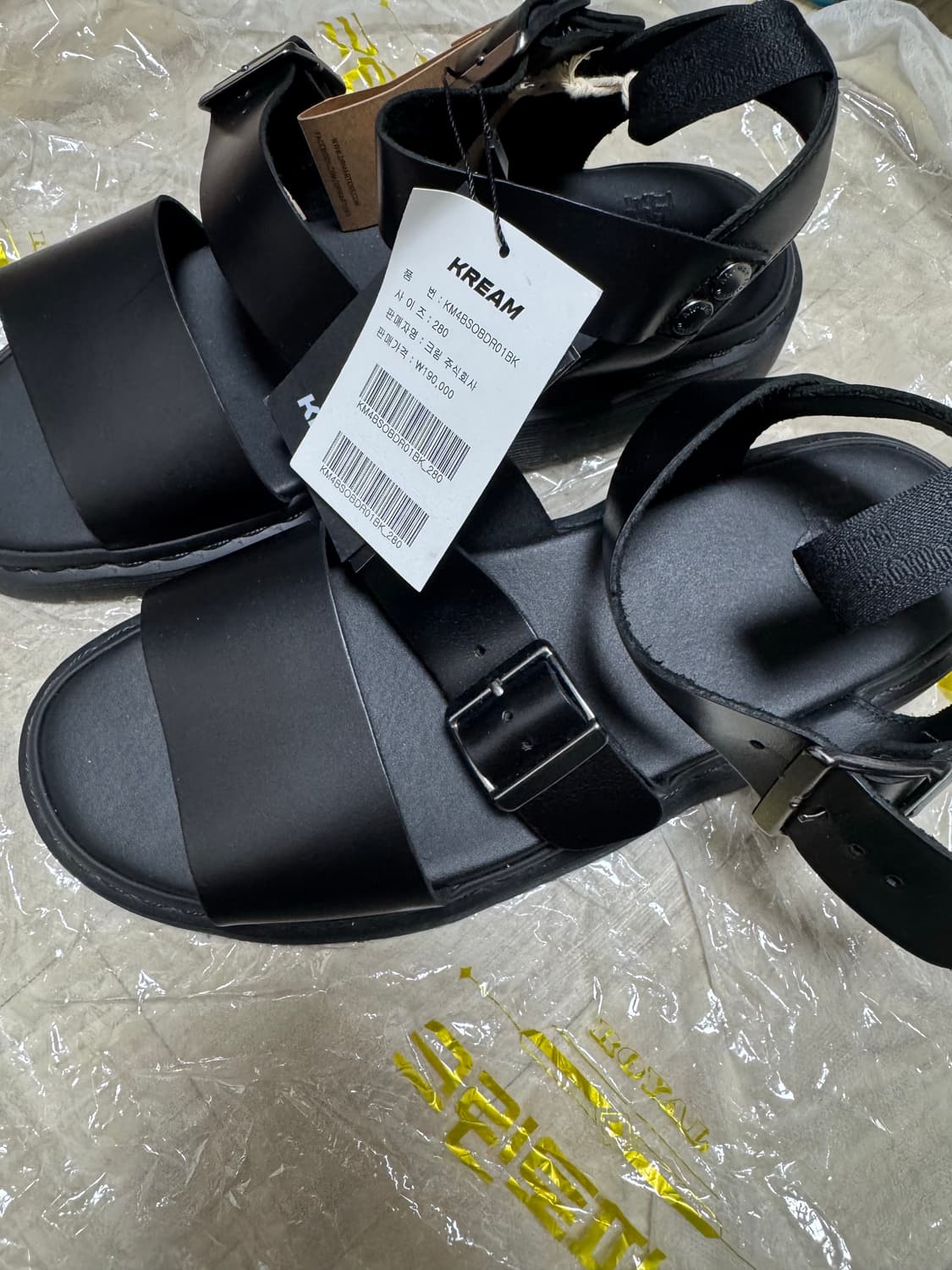 닥터마틴 그리폰 샌들 280mm 블랙 상품이미지1