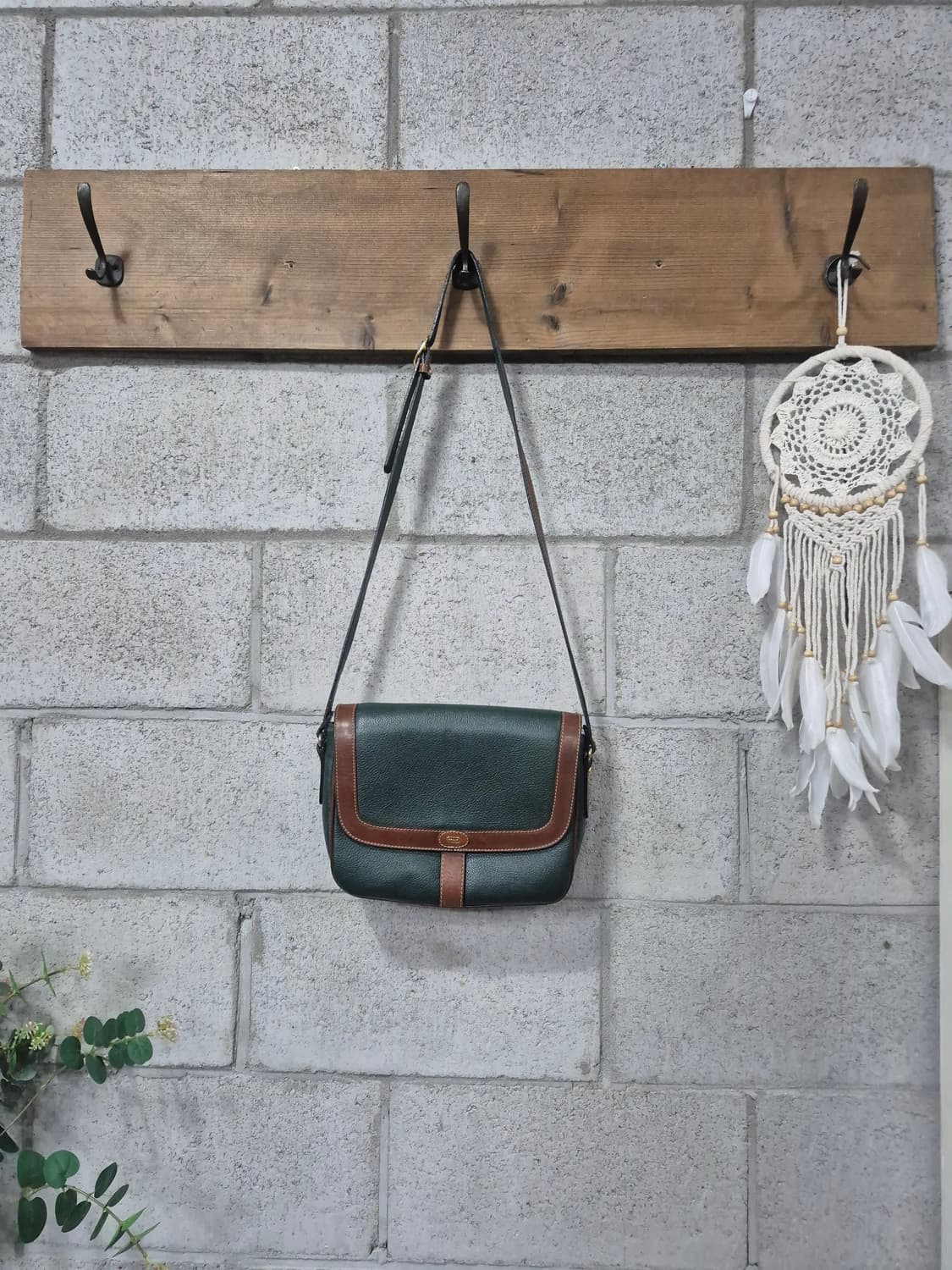 발리 빈티지 포레스트 그린 크로스바디백 상품이미지2