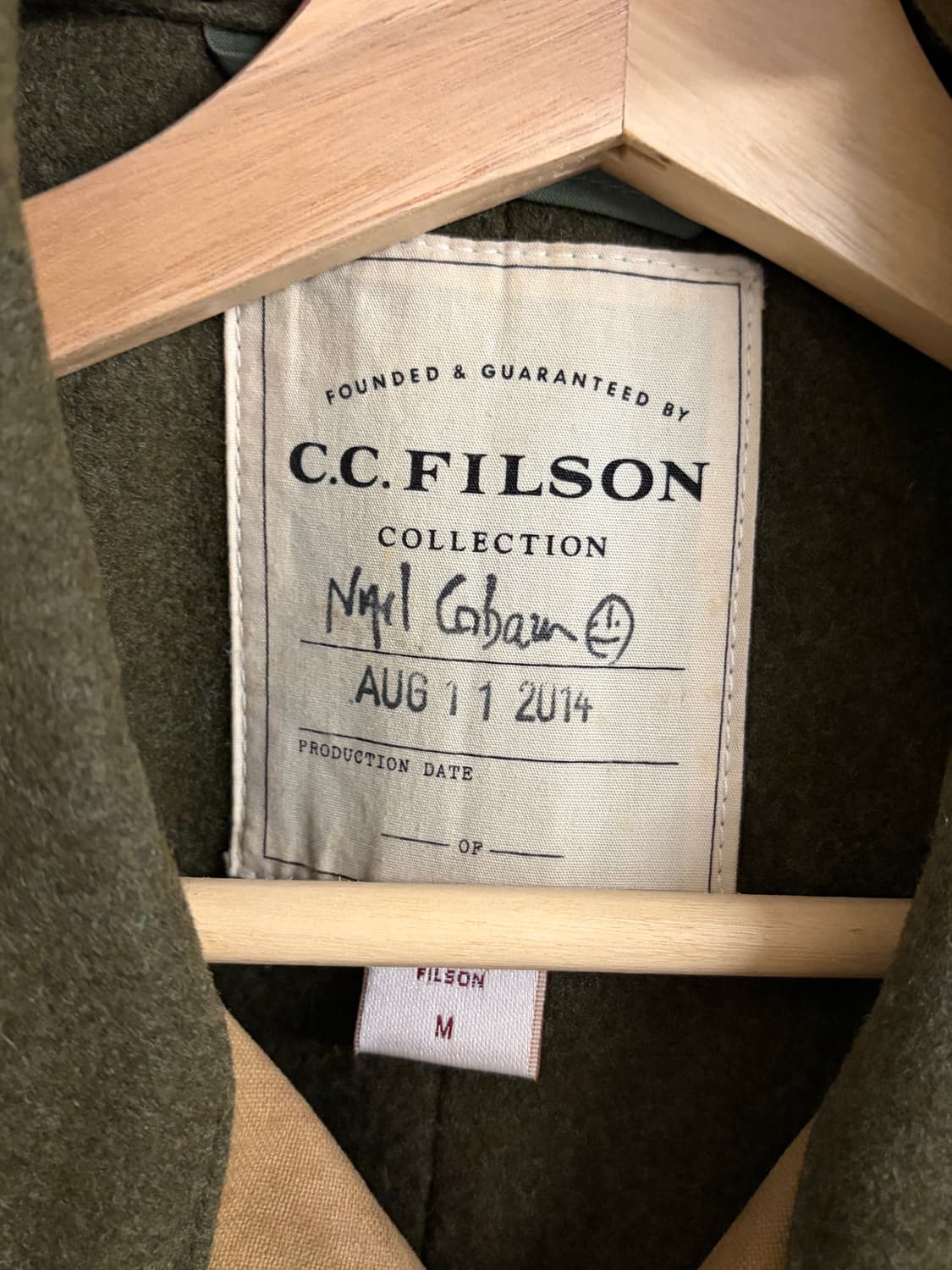 필슨 x 나이젤 카본 왁스 코트 상품이미지2