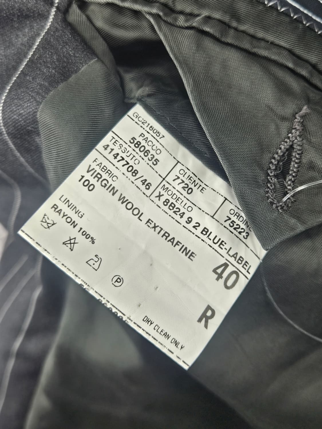 ITARY 폴로랄프로렌 스트라이프 블레이저 자켓 ( 40R )/11501 상품이미지7