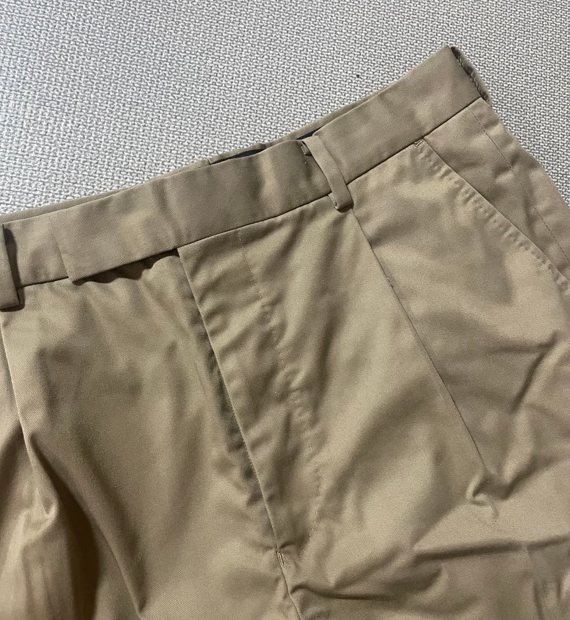 와코마리아 베이지 투턱 팬츠 상품이미지1
