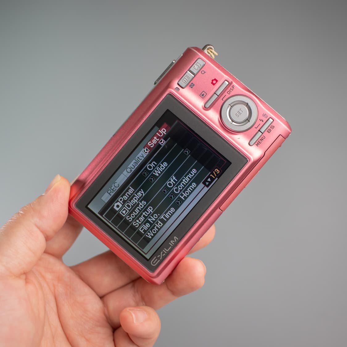 casio z75(아이브 가을님카메라) 핑크컬러(최상급) 상품이미지3
