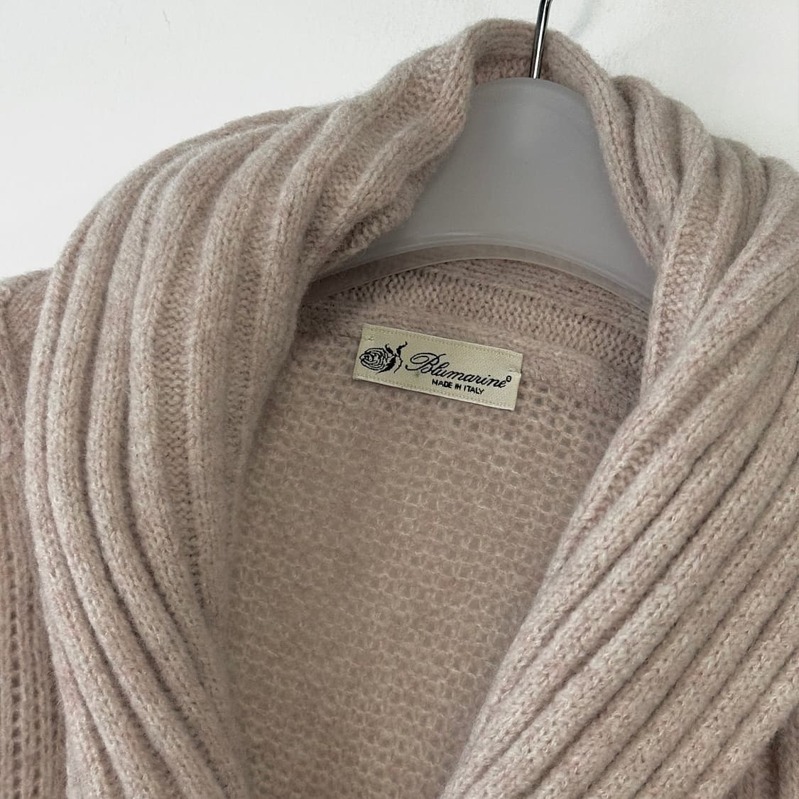 블루마린 앙고라 울 롱 가디건 상품이미지2