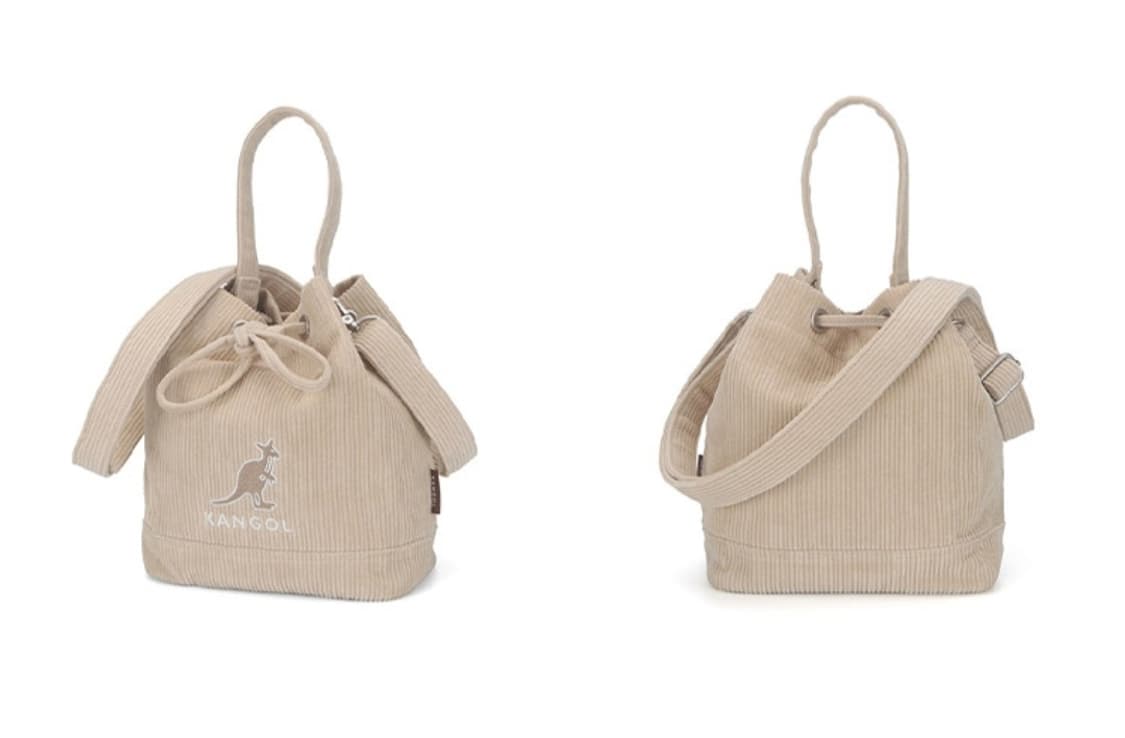 새상품) 캉골 가방 코듀로이 버킷백 크로스백 상품이미지6