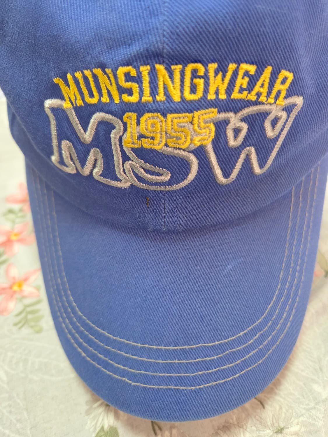먼싱웨어 블루 캡 모자56~58 상품이미지2