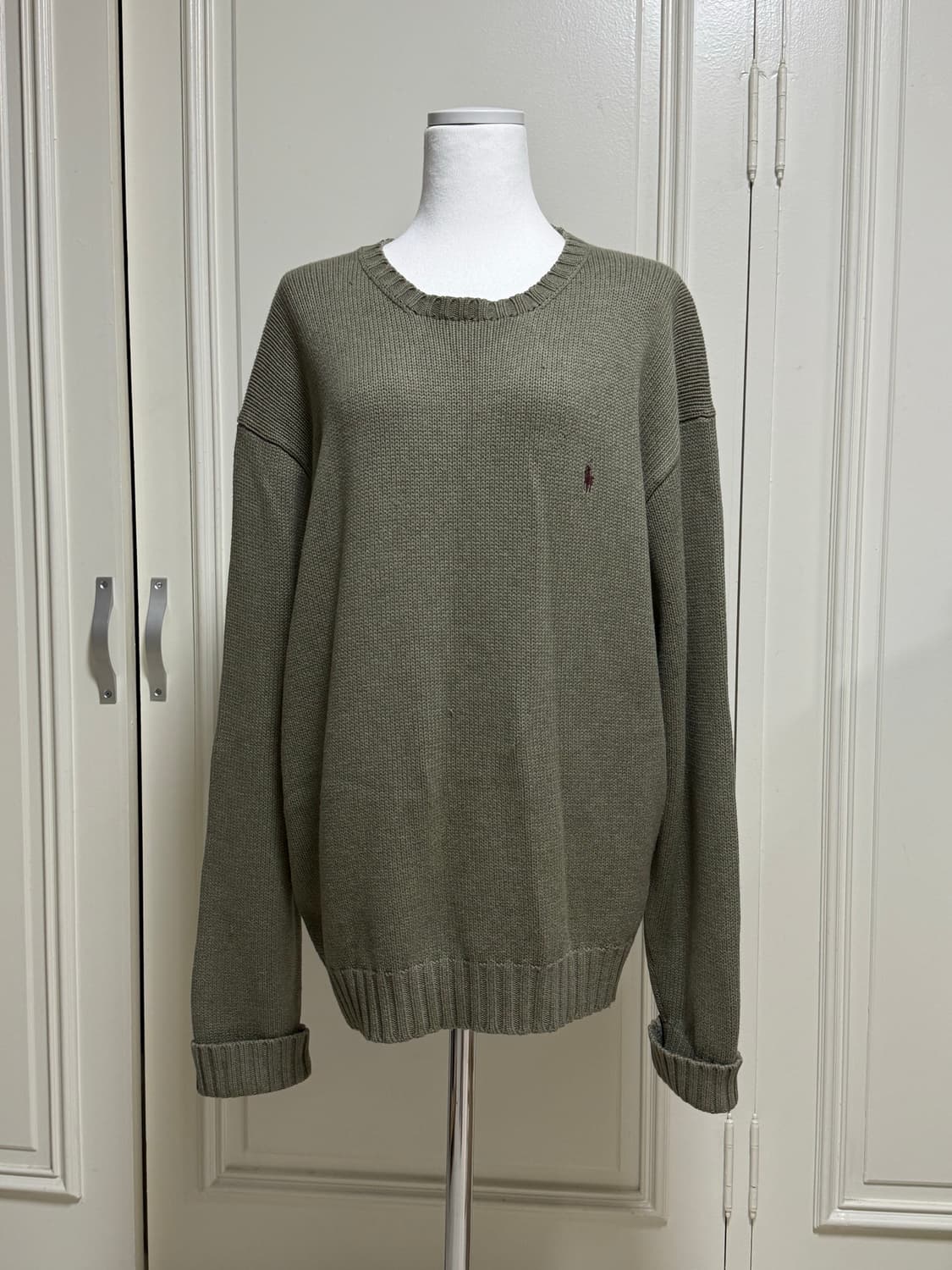 폴로 랄프로렌 카키 니트 상품이미지1