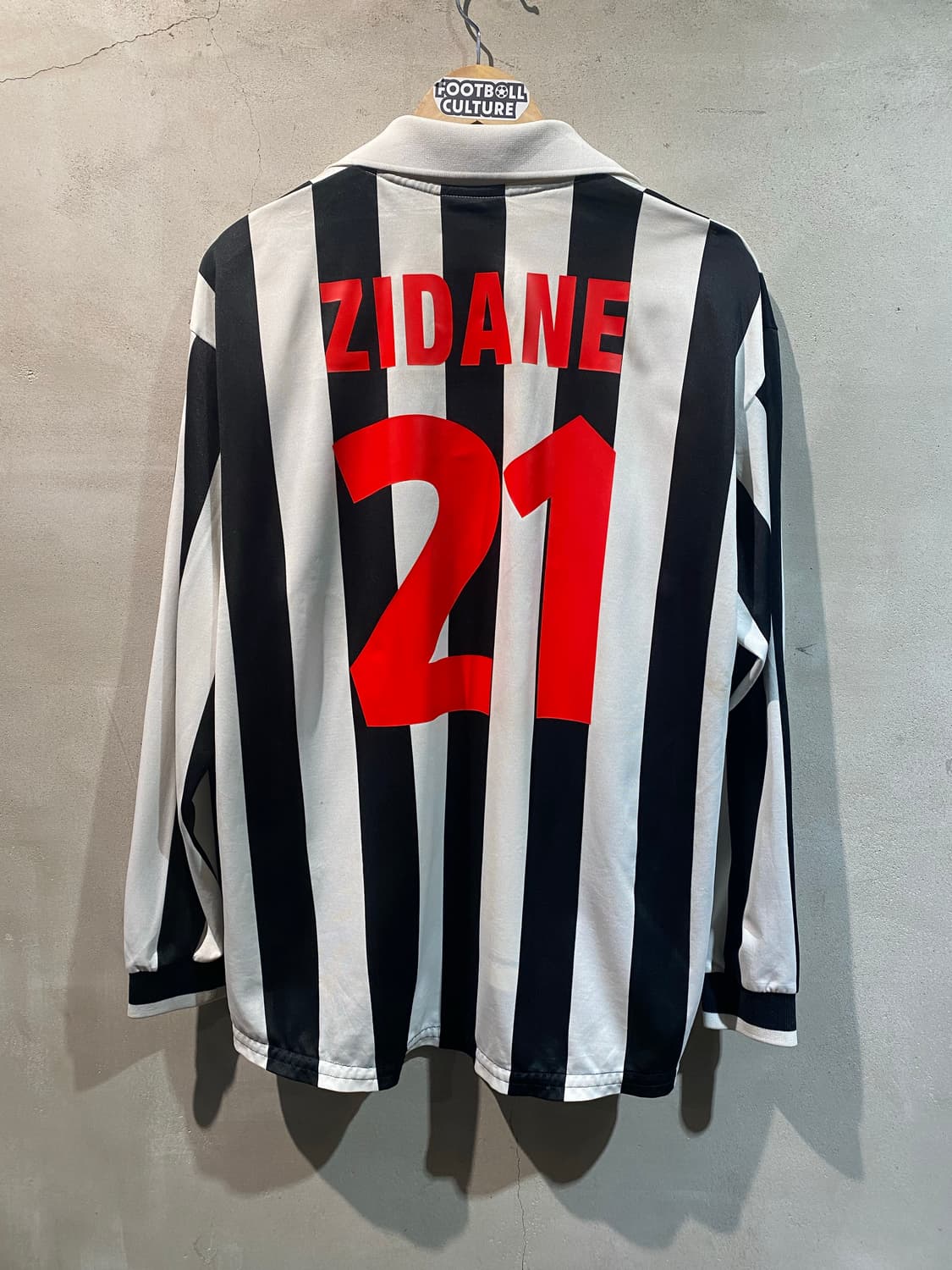 98-99 유벤투스 지단 긴팔 홈 유니폼 상품이미지5