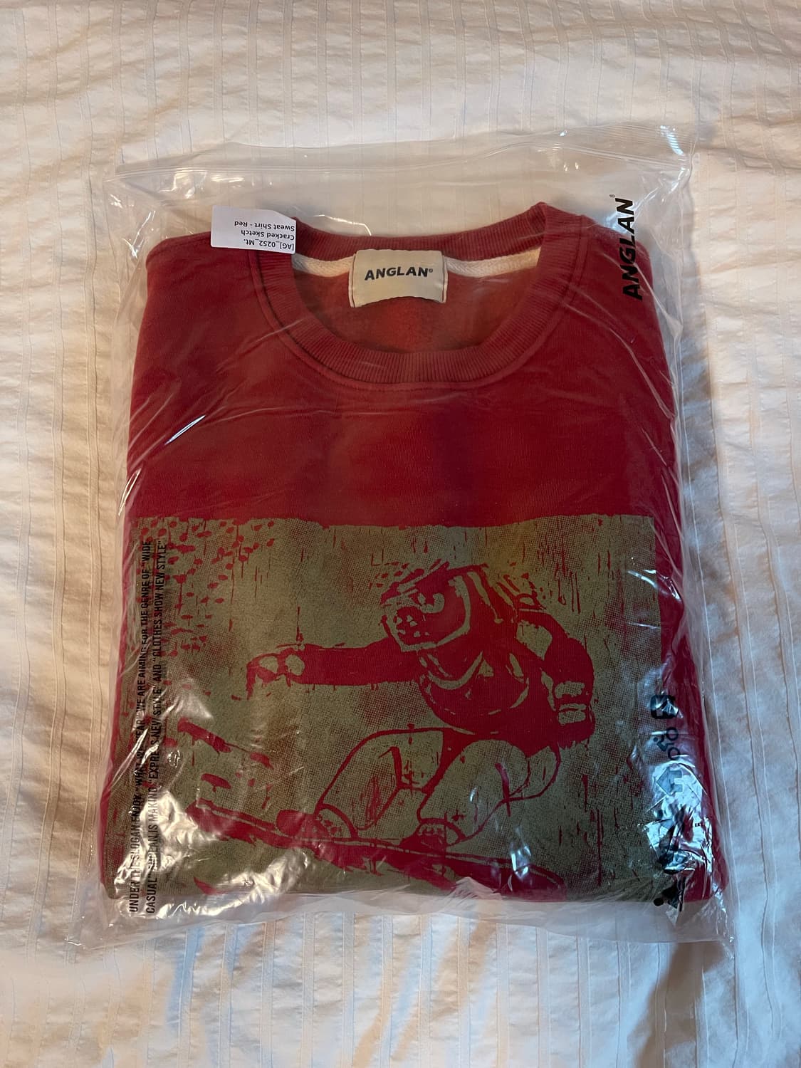 앵글런 anglan 스노우보드 그래픽 스웨트셔츠 맨투맨  상품이미지3