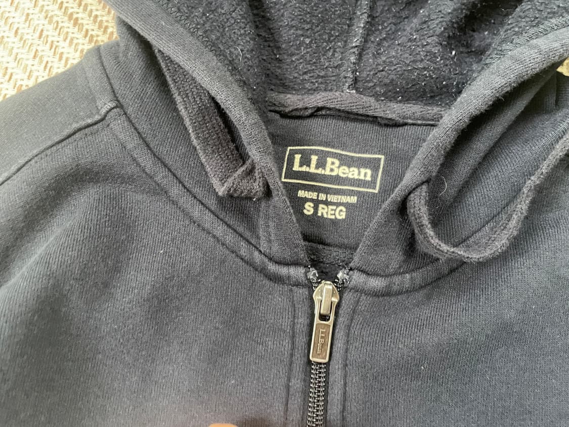 Ll bean 엘엘빈 네이비 후드집업  J03604 상품이미지3