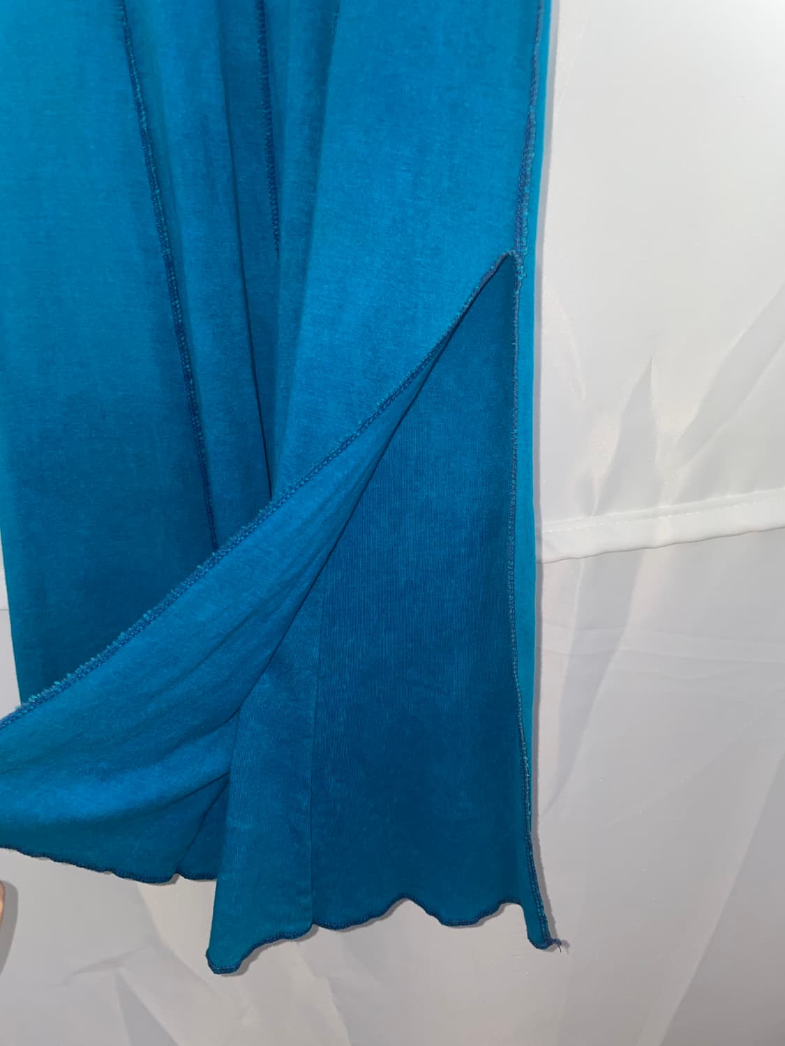 자수 비즈 탑 원피스  블루 2 상품이미지6