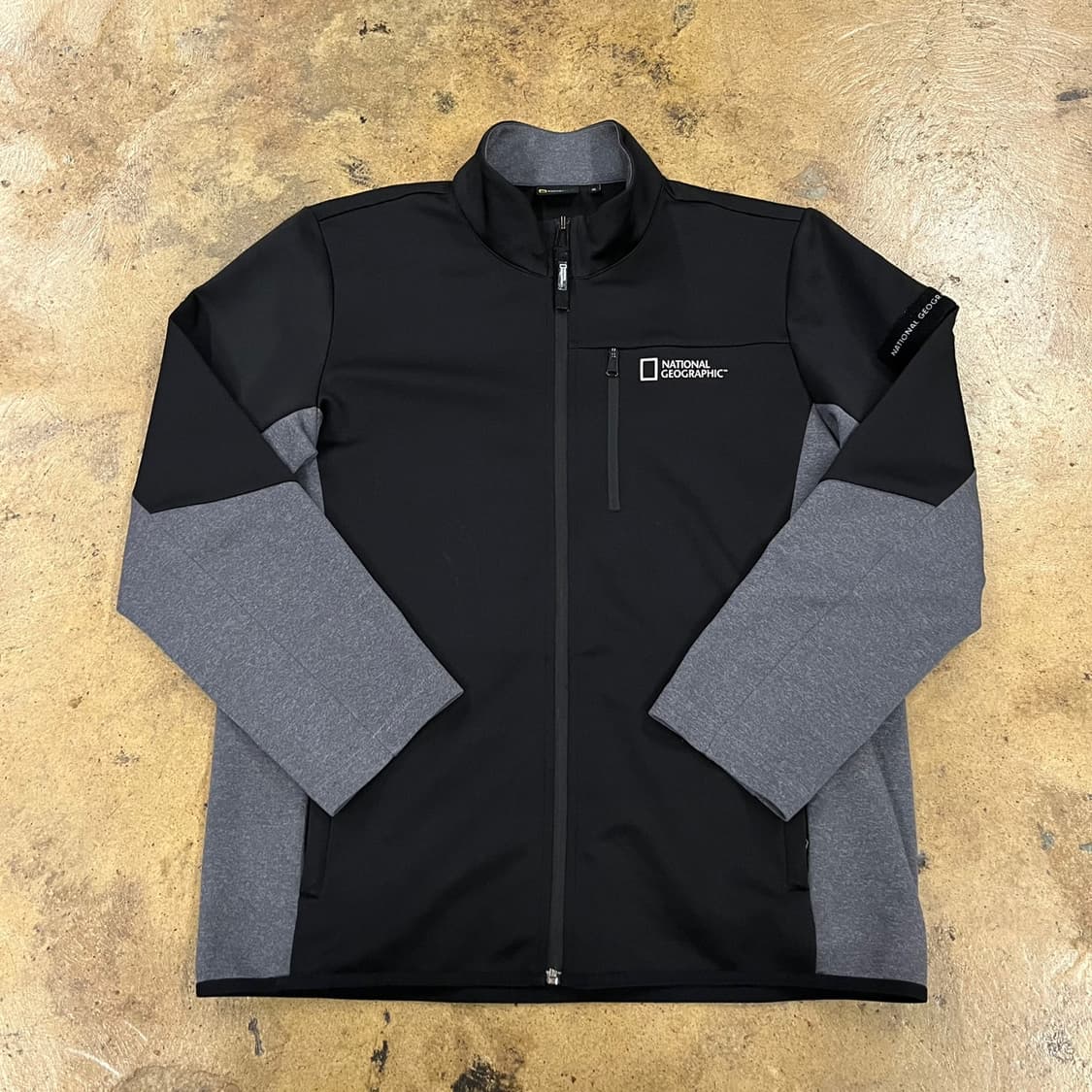 [정품/XL] 내셔널지오그래픽 블랙 회색 점퍼 b15 상품이미지2