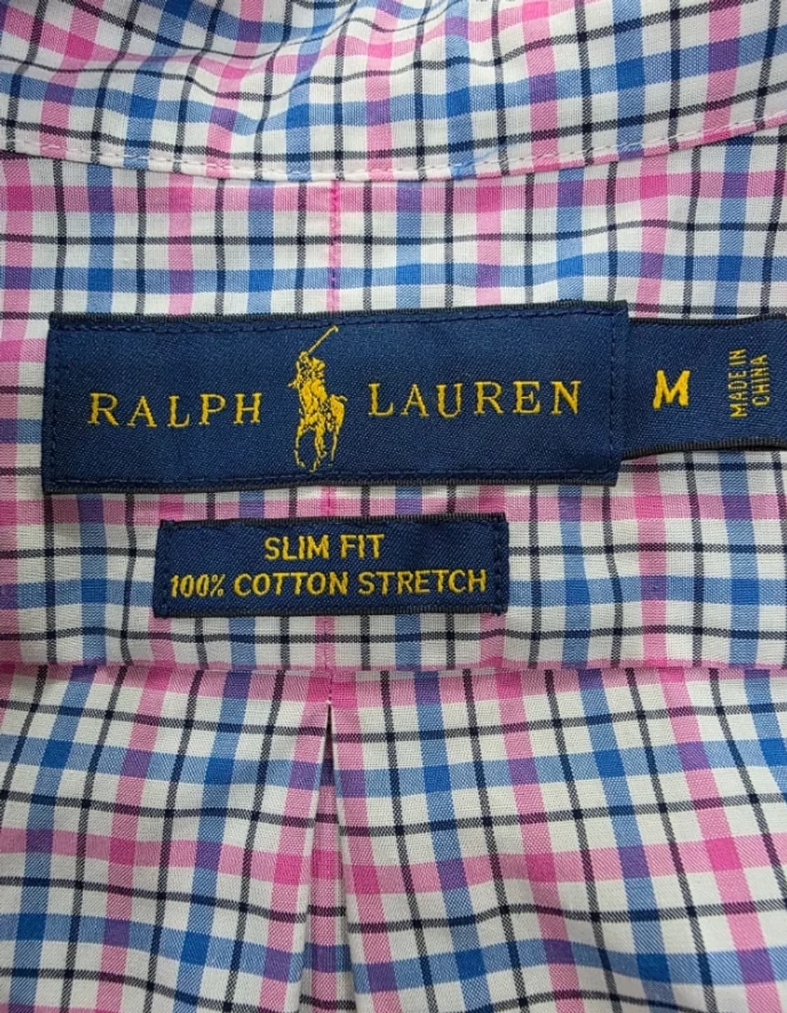 폴로 깅엄 셔츠 95 상품이미지6