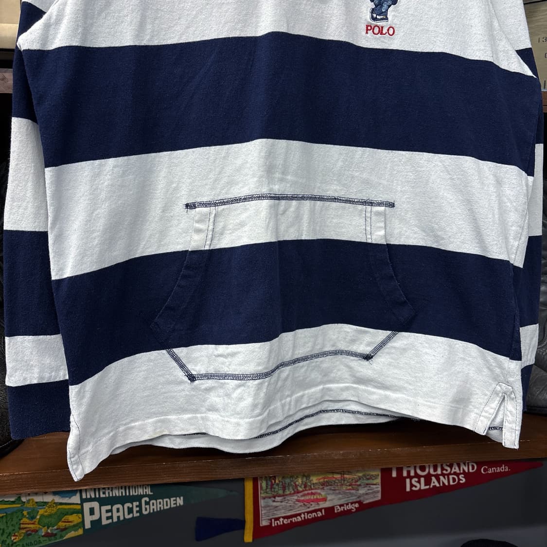 신형라벨 폴로 랄프로렌 폴로베어 자수 코튼 후드티 N931 상품이미지4