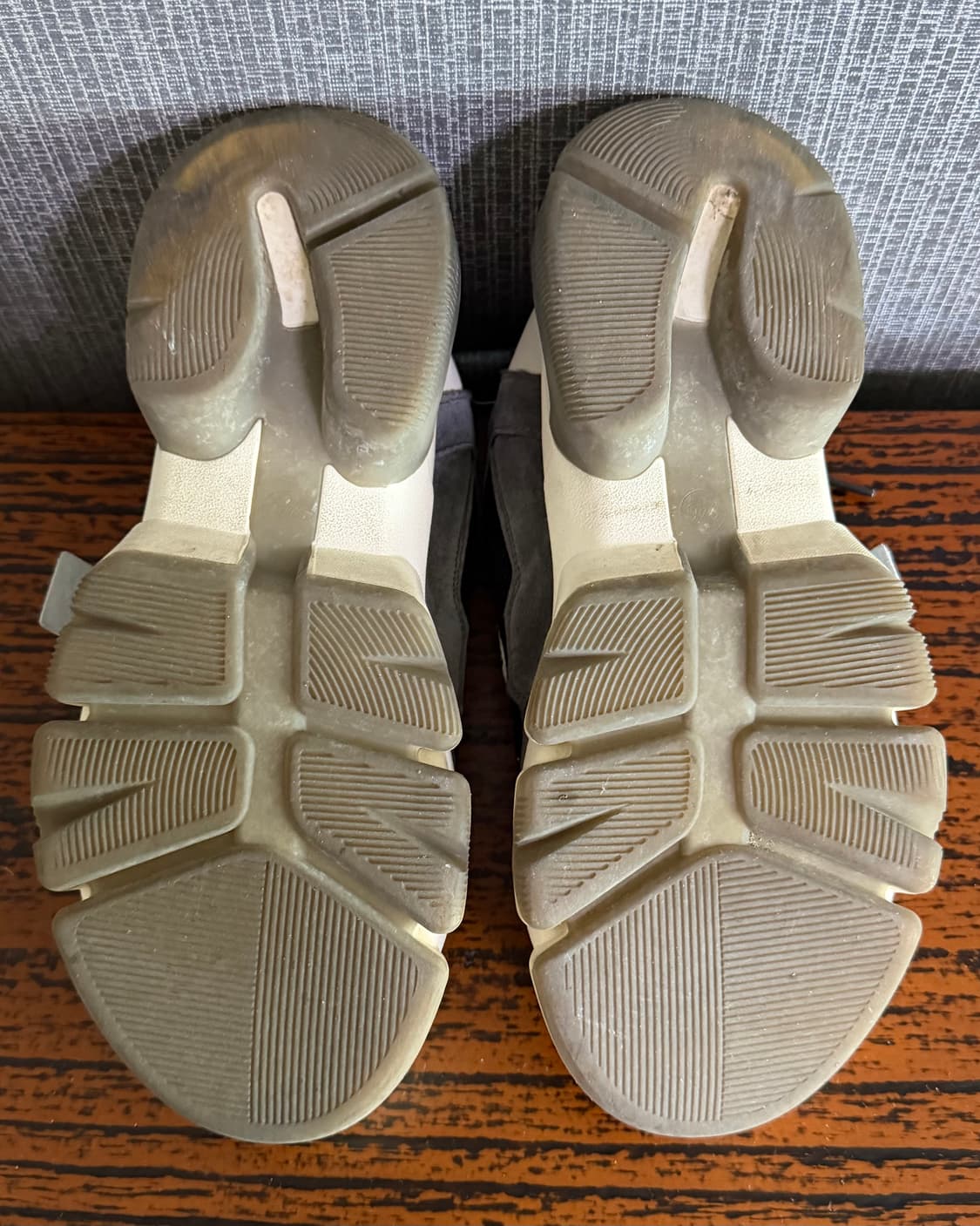 멀티컬러 배색 어글리 스니커즈 청키 플랫폼 운동화 36사이즈 상품이미지8