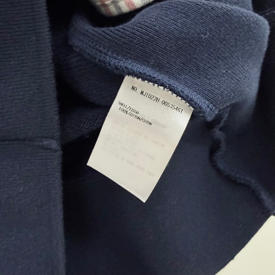 [S급/1] 톰브라운 사선완장 후드집업 네이비 상품이미지8