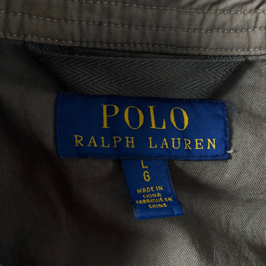 Polo  폴로 랄프로렌 자수 코튼 베이지 블루종 자켓  상품이미지6