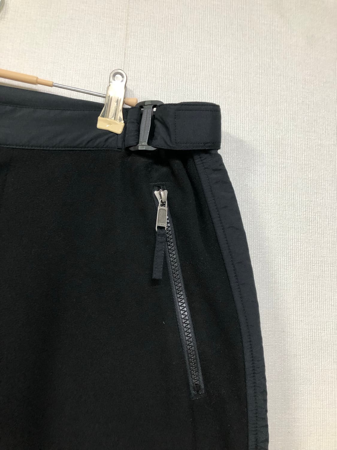 노스페이스 윈드스토퍼 나일론 플리스 겨울 방한 팬츠 L _ 블랙 상품이미지2