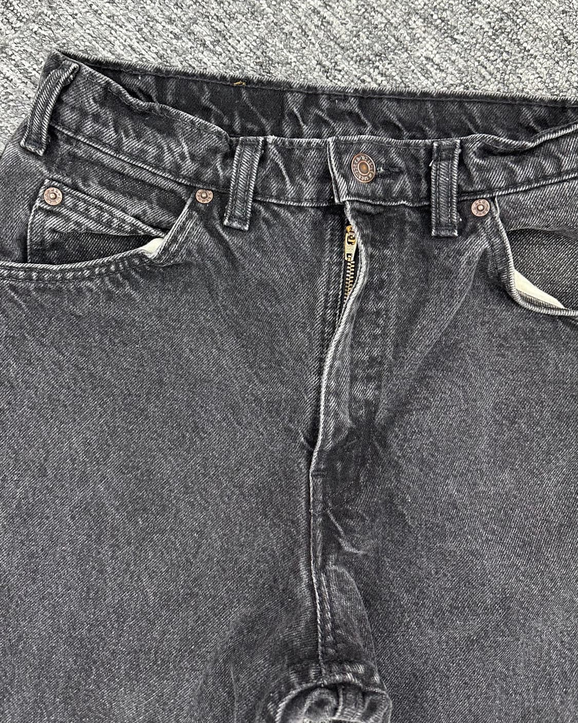 (허단38)리바이스 흑청 619 오렌지탭-M1846 상품이미지3