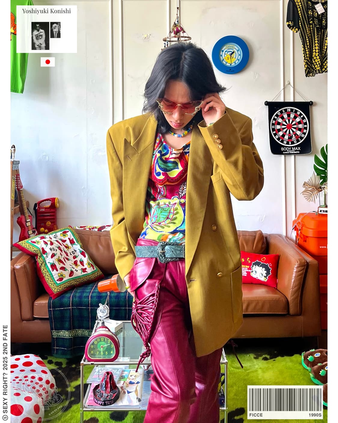 1990s FICCE by Konishi Yoshiyuki Blazer 상품이미지1