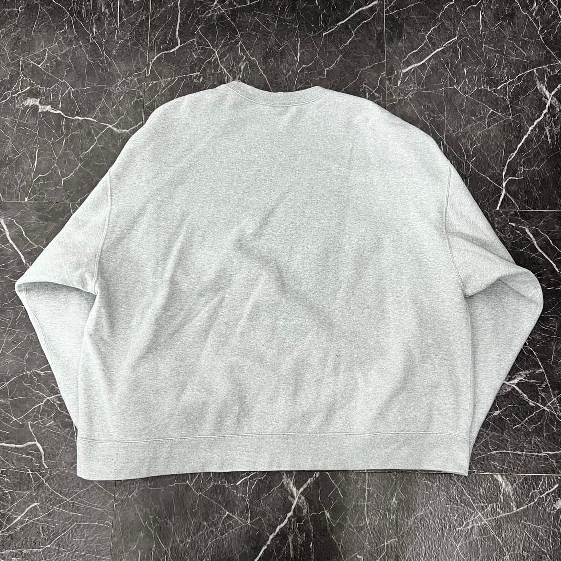 나이키 x 스투시 NRG 플리스 크루넥 맨투맨 그레이 상품이미지3