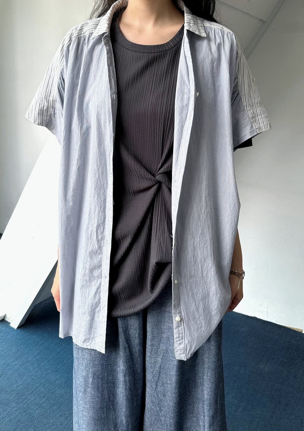 Wide silhouette High gauge cotton tunic  상품이미지6