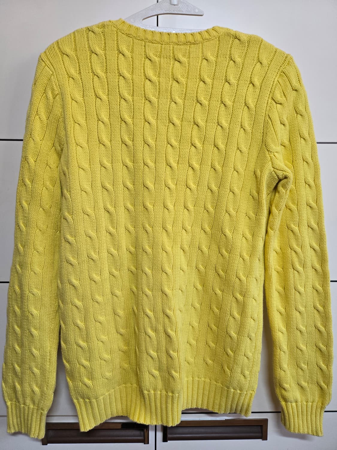 폴로 랄프로렌 스포츠 정품 여성 브이넥 케이블 니트 상품이미지5