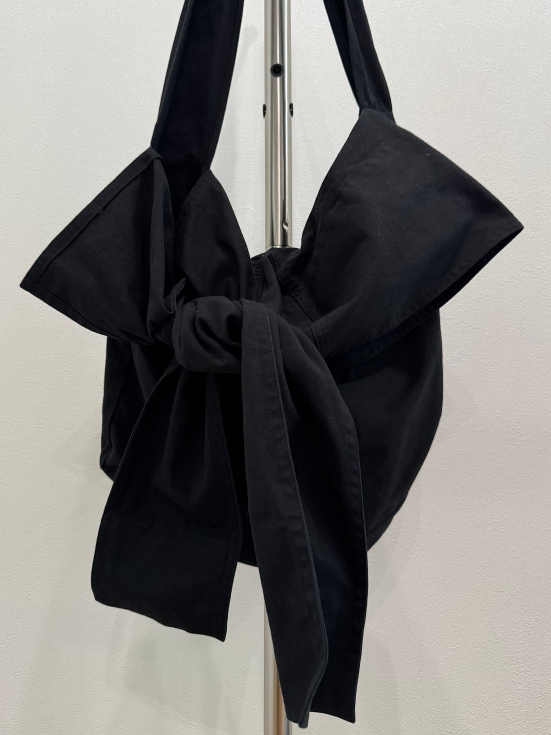 요지야마모토 20aw 캔버스 타이 숄더백 상품이미지4