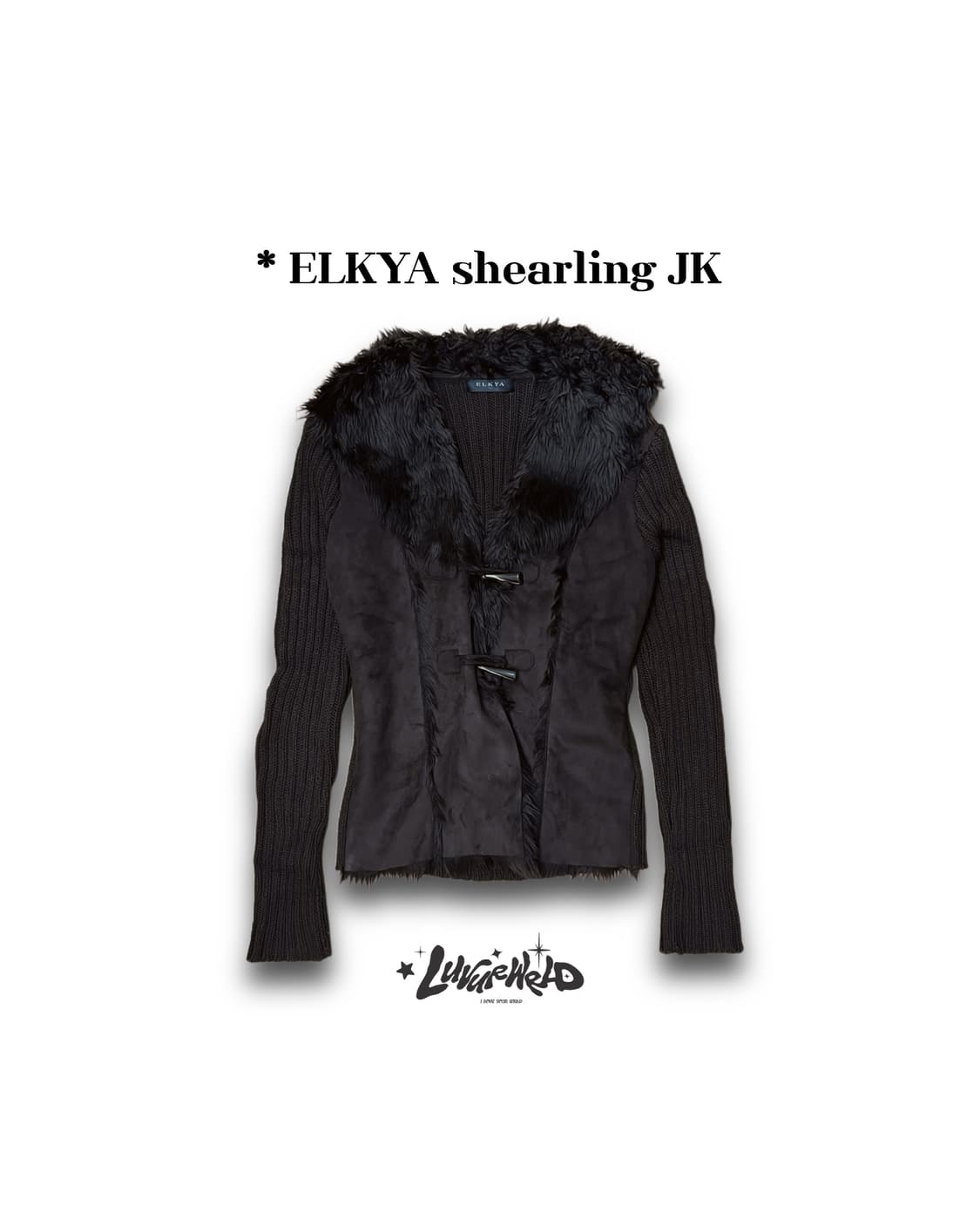 빈티지 무스탕 가디건 아우터 모리걸 갸루 상품이미지1