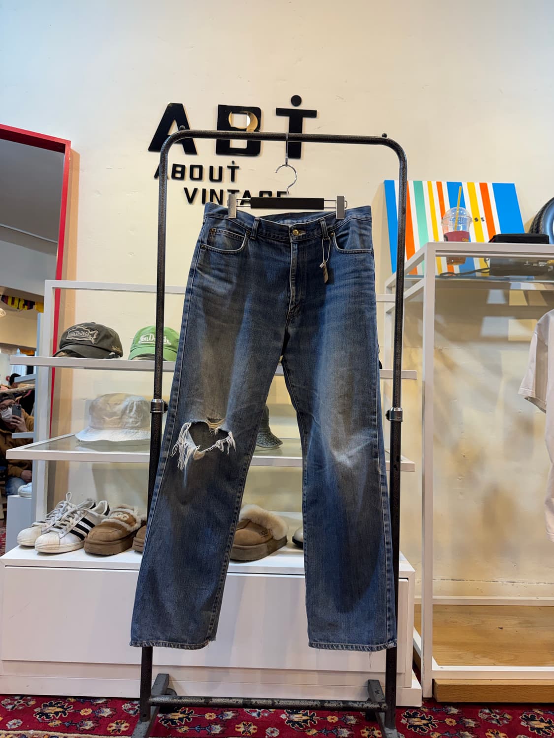 겐조 진스 빈티지 데님 팬츠 34in 상품이미지4