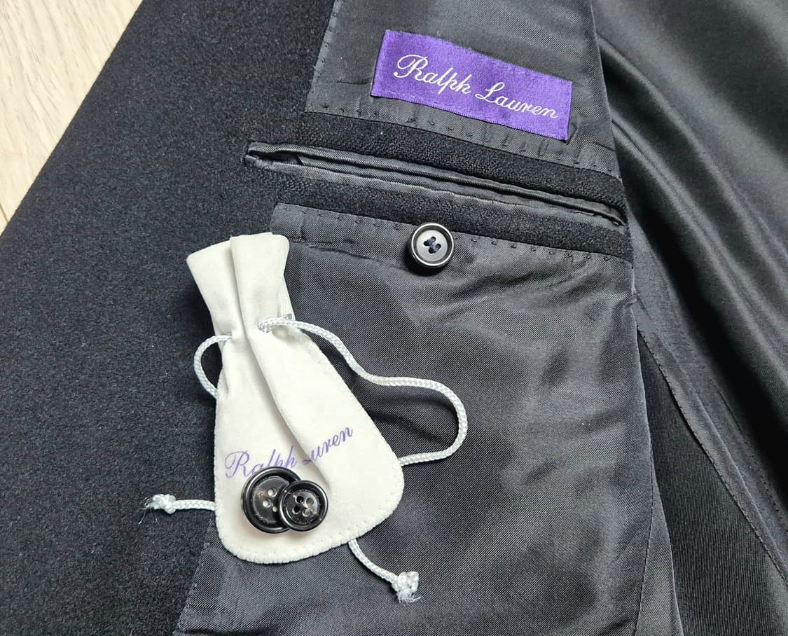 랄프로렌 퍼플라벨 캐시미어 100% 자켓 블레이저 올드머니 상품이미지4