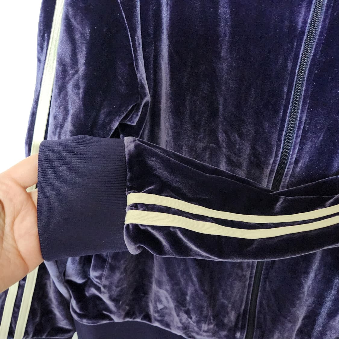 널디 벨벳 트레이닝 셋업 세트 M 상품이미지5