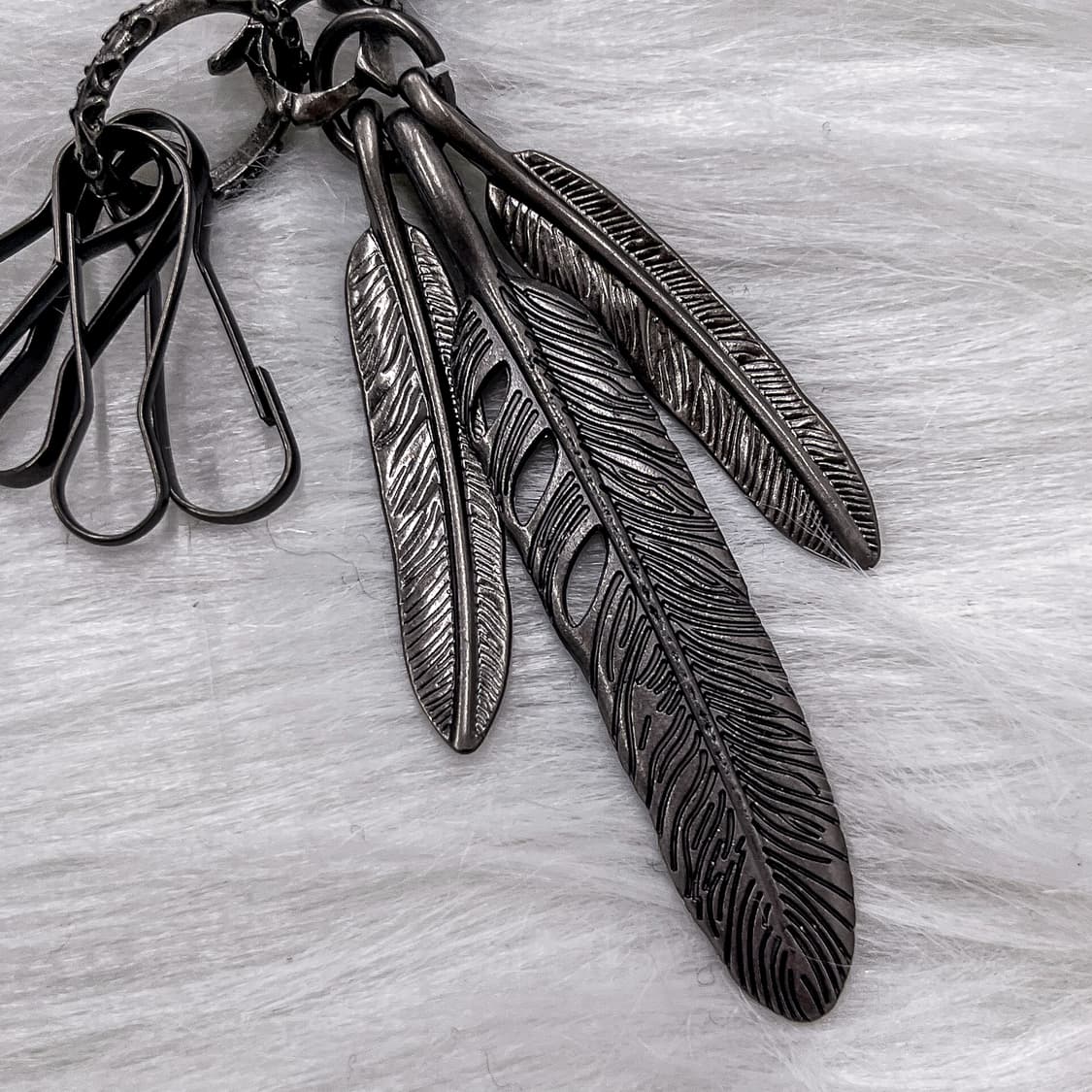 Vintage Ethnic Feather Keyring 상품이미지4