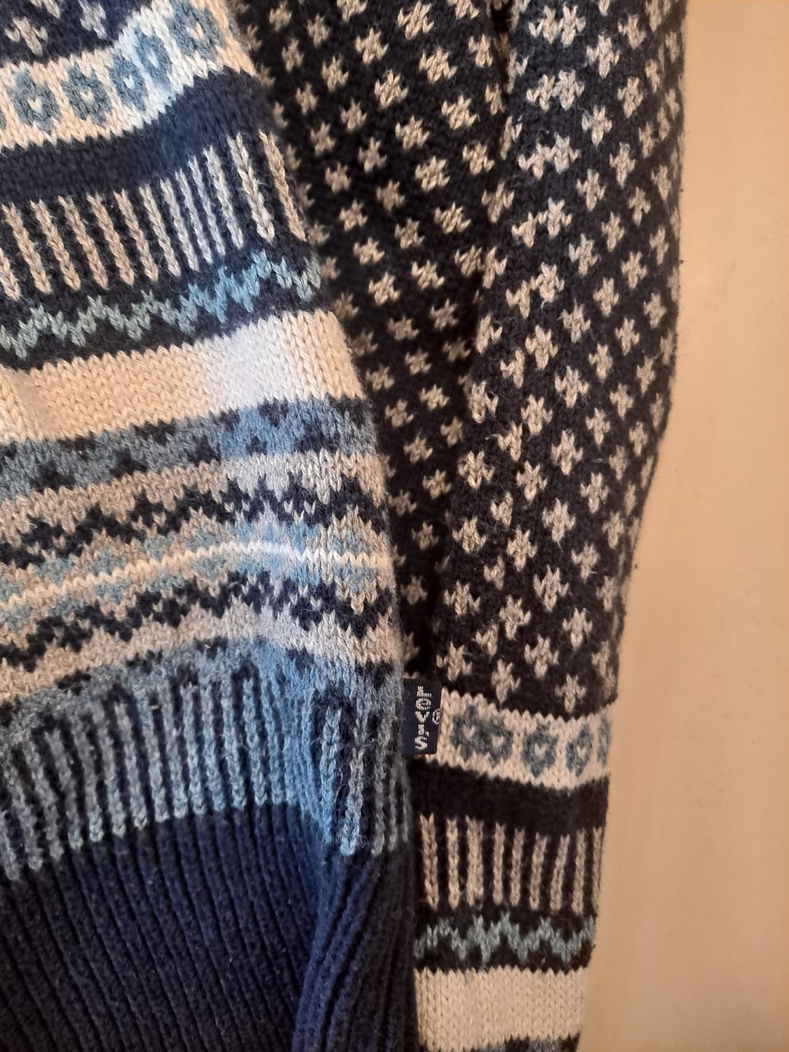 리바이스 노르딕패턴 니트 L 상품이미지7