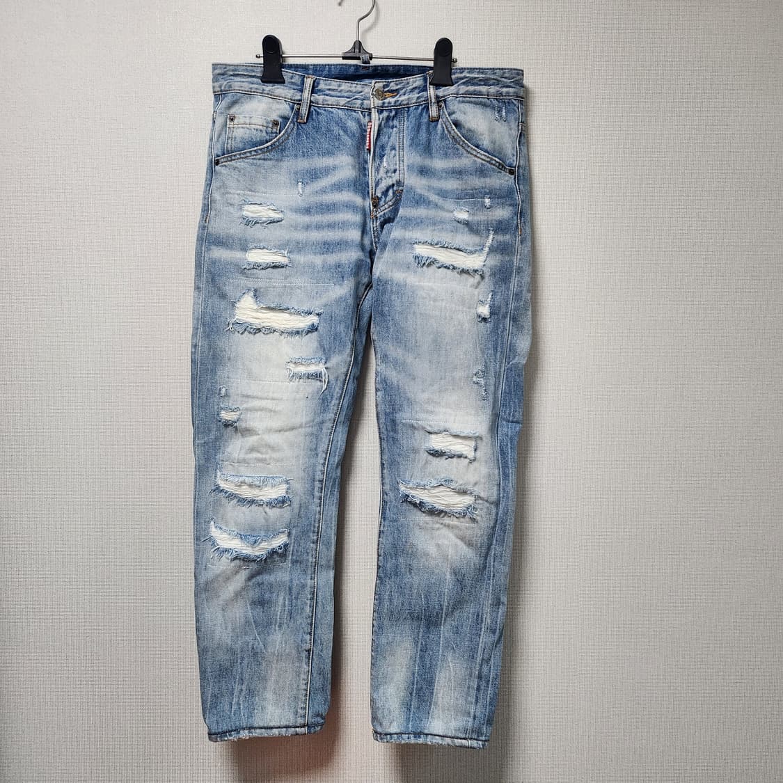 [33~34인치] 디스퀘어드2 데님 청바지 워싱 데미지진 50사이즈 상품이미지1