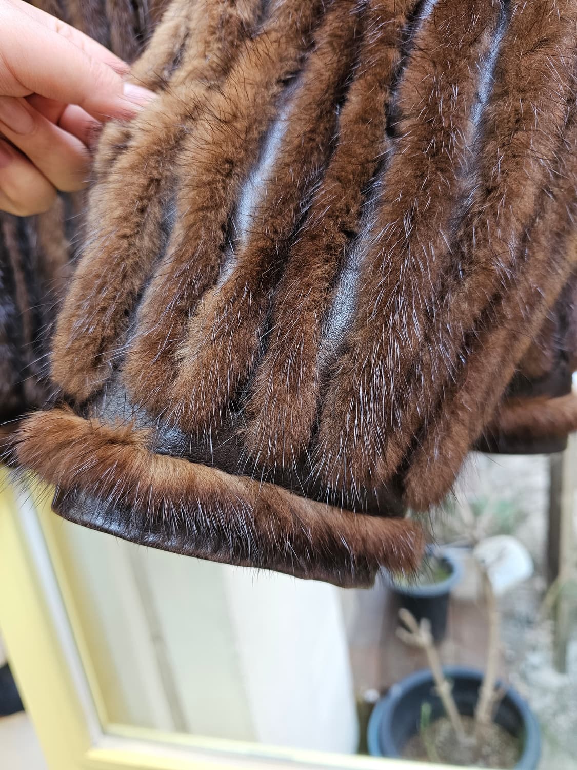 Japan 밍크 레더 숏자켓 상품이미지7