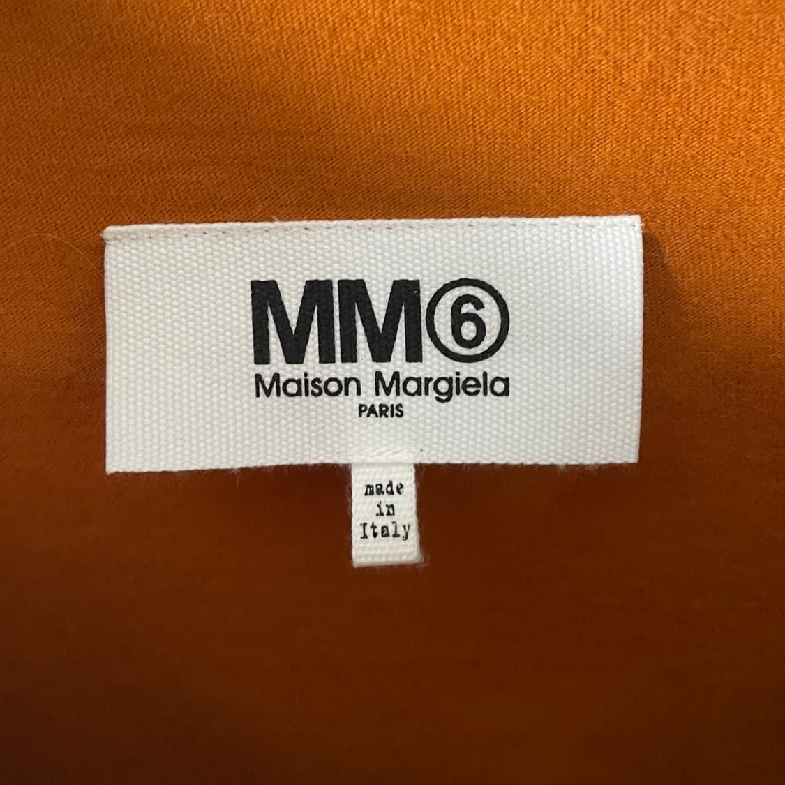 마르지엘라 MM6 비대칭 트임 롱슬리브 긴팔티 (on.734)   상품이미지6