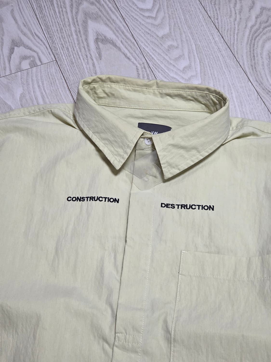 (L)H&M 레귤러핏 셔츠 상품이미지2